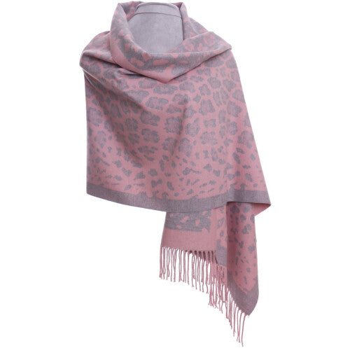 Reversible Animal Wrap Scarf
