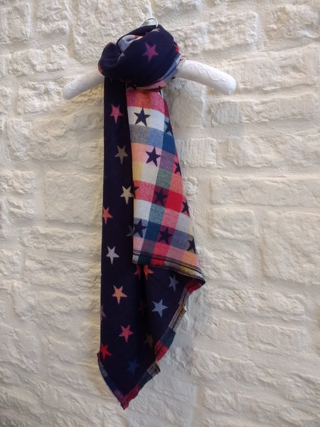 Stargaze Scarf in Navy